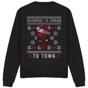 Sweat-shirt Deadpool Coming To Town