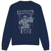 Sweat-shirt Marvel Amazing Dad