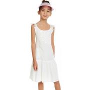 Robe enfant Desigual Robe fille Oklahoma blanc 19SGVW22 (rft)