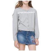 Chemise enfant Desigual T Shirt Niagara Gris 71T30H7