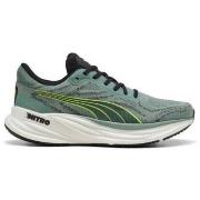 Chaussures Puma CHAUSSURES MAGNIFY NITRO 2 - GREEN MOON-YELLOW ALERT -...