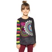 Chemise enfant Desigual T Shirt Terranova Gris 17WGTK61