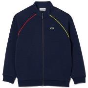 Sweat-shirt enfant Lacoste SWEATSHIRT ZIPPÉ ENFANT BLEU MARINE AVEC DÉ...