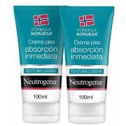 Soins corps &amp; bain Neutrogena CREMA PIES ABSORCIÓN INMEDIATA coffr...