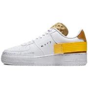 Baskets Nike Air Force 1 Drop Type White Gold Yellow