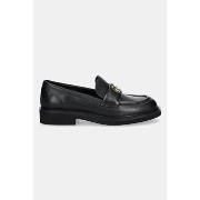 Mocassins Guess FLPSHU LEA14 SHUTTLE-BLACK