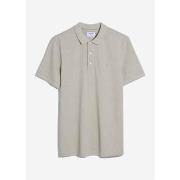 T-shirt Farah Polo Blanes ss - marl marl hatchelnut