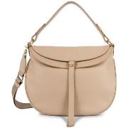 Sac a main LANCASTER Sac porte epaule Ref 64349 Beige Fonce 3