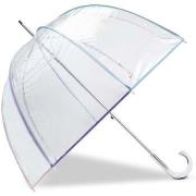 Parapluies Isotoner Parapluie transparent PVC/Pastel