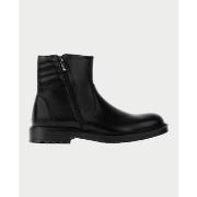 Bottes Exton Amphibian pour homme en cuir de veau toscan noir