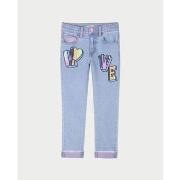 Jeans enfant Billieblush Jeans pour filles avec imprimé Love