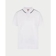 T-shirt Guess Polo en coton pour homme avec boutons