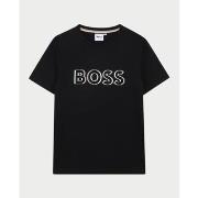 T-shirt enfant BOSS T-shirt en coton extensible pour enfants