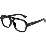 Lunettes de soleil Bottega Veneta BV1336OA Cadres Optiques, Noir/Trans...