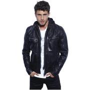 Blouson Daytona Blouson en cuir homme Ref 50362 noir