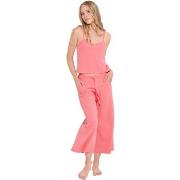 Pyjamas / Chemises de nuit Lisca Pyjama pantacourt caraco Freely Cheek