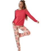 Pyjamas / Chemises de nuit Lisca Pyjama pantalon large top manches lon...