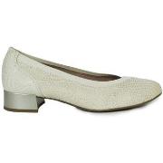 Chaussures Pitillos ZAPATO DE SALÓN BEIGE CON ELÁSTICO 10450 BEIGE/ORO