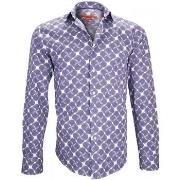 Chemise Andrew Mc Allister chemise imprimee dixxon parme