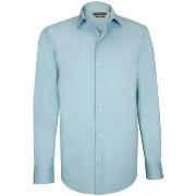 Chemise Emporio Balzani chemise repassage facile lorenzo bleu