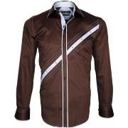 Chemise Emporio Balzani chemise mode lazzio marron