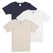 T-shirt enfant Petit Bateau 3 TEE SHIRTS MC