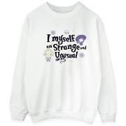 Sweat-shirt Beetlejuice I Myself Am Strange And Unusual