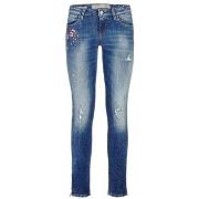 Jeans Guess Jean Marylin 3 zip Bleu