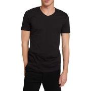 T-shirt Tom Tailor Tee Shirt SLIM FIT Black