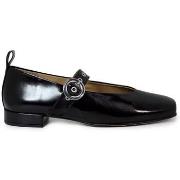 Chaussures Aplauso BAILARINA CON TACHUELAS NEGRA 16083 CHAROL