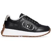 Baskets Liu Jo Sneakers noires en cuir