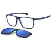 Lunettes de soleil Carrera CA 4020/CS Cadres Optiques, Bleu opaque/Ble...