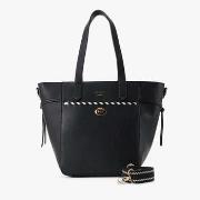 Cabas Lollipops Grand sac shopper noir Pivoine