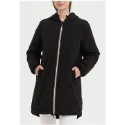 Manteau Kebello Parka Mi Longue Noir F