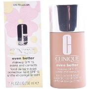 Fonds de teint &amp; Bases Clinique Even Better Fluid Foundation cn70-...