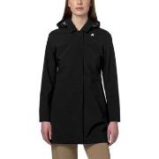 Veste K-Way Trench Mathy Jersey Contrecoll Noir Pure