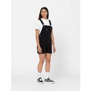 Combinaisons Dickies DUCK CANVAS SHORT BIB - DK0A4XPTC401-BLACK