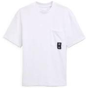 T-shirt Tom Tailor - Tee-shirt col rond - blanc