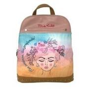 Sac a dos Frida Kahlo Complementos señora k25-4964 tostado