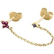 Boucles oreilles Agatha Ruiz de la Prada Piercing puce Beloved fleurs ...