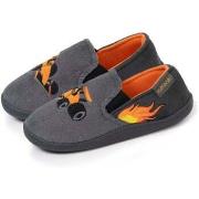 Chaussons enfant Isotoner Chaussons mocassins Enfant Gris Formule 1