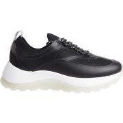 Baskets basses Calvin Klein Jeans lace up pearl mix leisure trainers