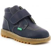 Boots enfant Kickers Newkrafty marine, Bottillons Mixte,