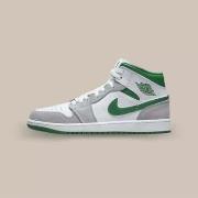 Baskets Nike Air 1 Mid Grey Green