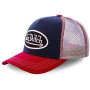 Casquette Von Dutch Casquette Trucker Colors Tricolore Rouge, Noir, Bl...