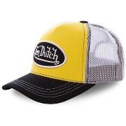 Casquette Von Dutch Casquette Trucker Colors Tricolore Gris, Jaune, Bl...