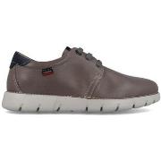 Chaussures CallagHan ZAPATO DE PIEL CON CORDONES GRAIN 57700 TAUPE