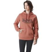 Sweat-shirt Von Dutch Sweat femme à capuche et print devant Basic