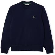 Sweat-shirt Lacoste Organic Cotton Sweatshirt SH9801 - Bleu Marine