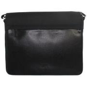 Sac bandoulière Chabrand Besace en nylon et cuir ref 25615 noir